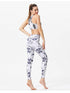 Printed Active High Waist Leggings - Odaingerous